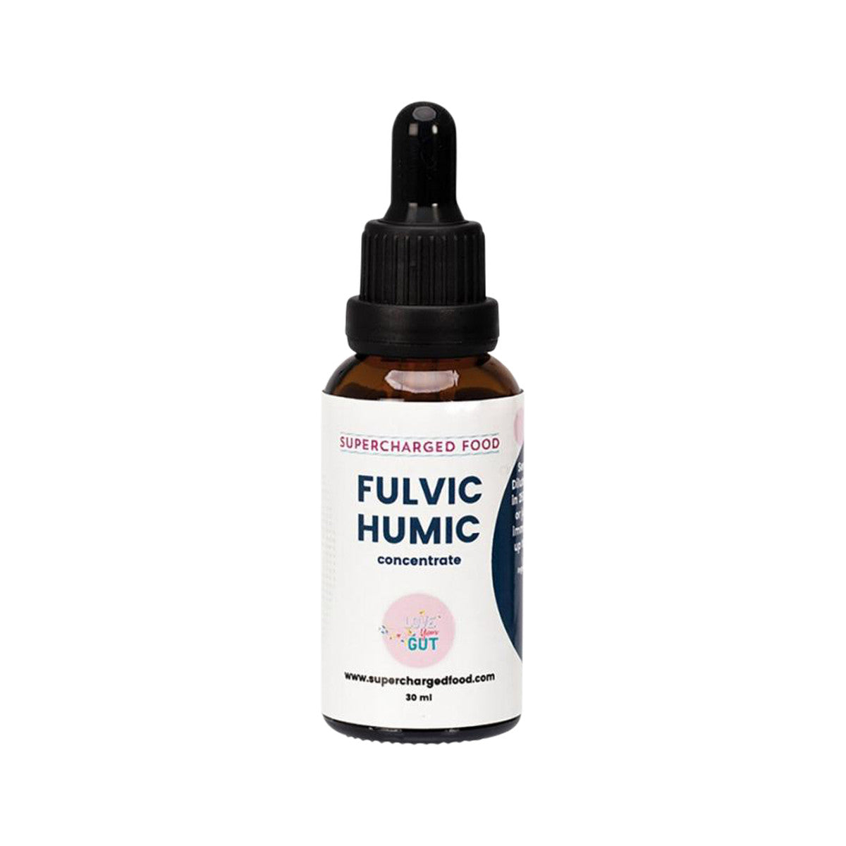 Supercharged Food Love Your Gut Fulvic Humic Concentr 30ml