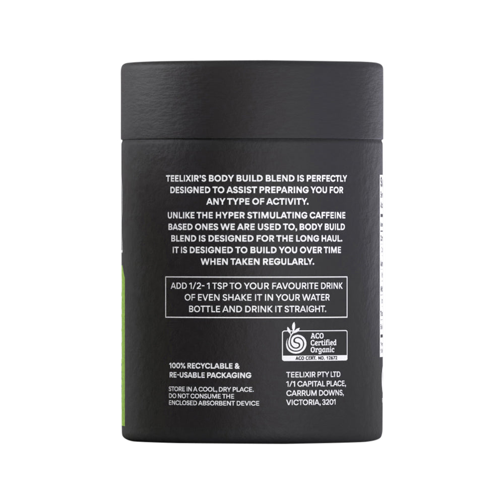 Teelixir Organic Tlxr Body Build Blend 100g
