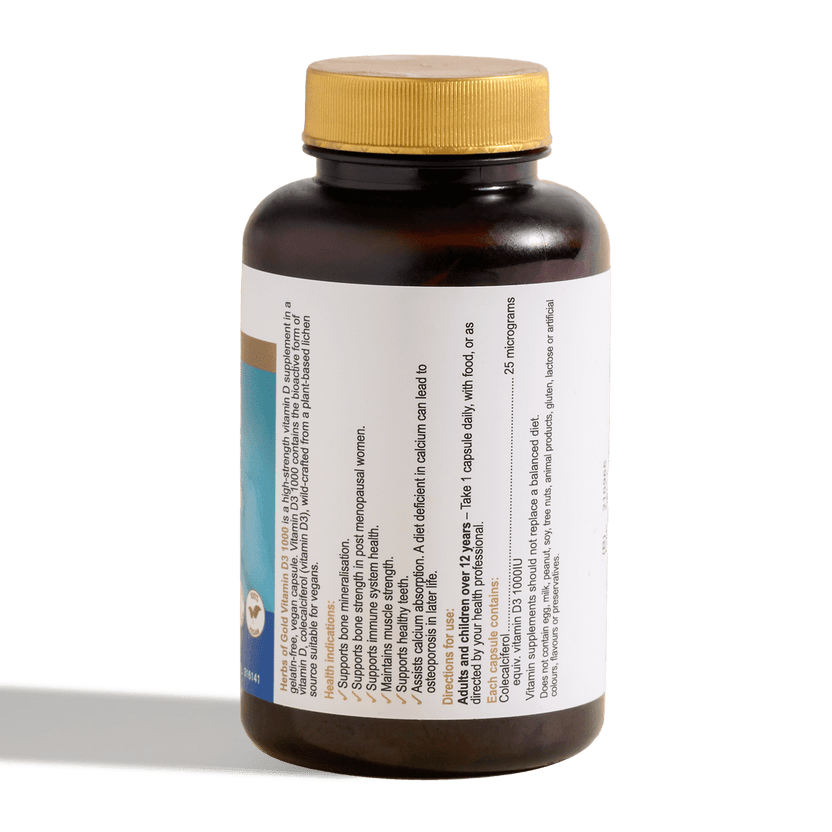 Herbs Of Gold Vitamin D3 1000 240c