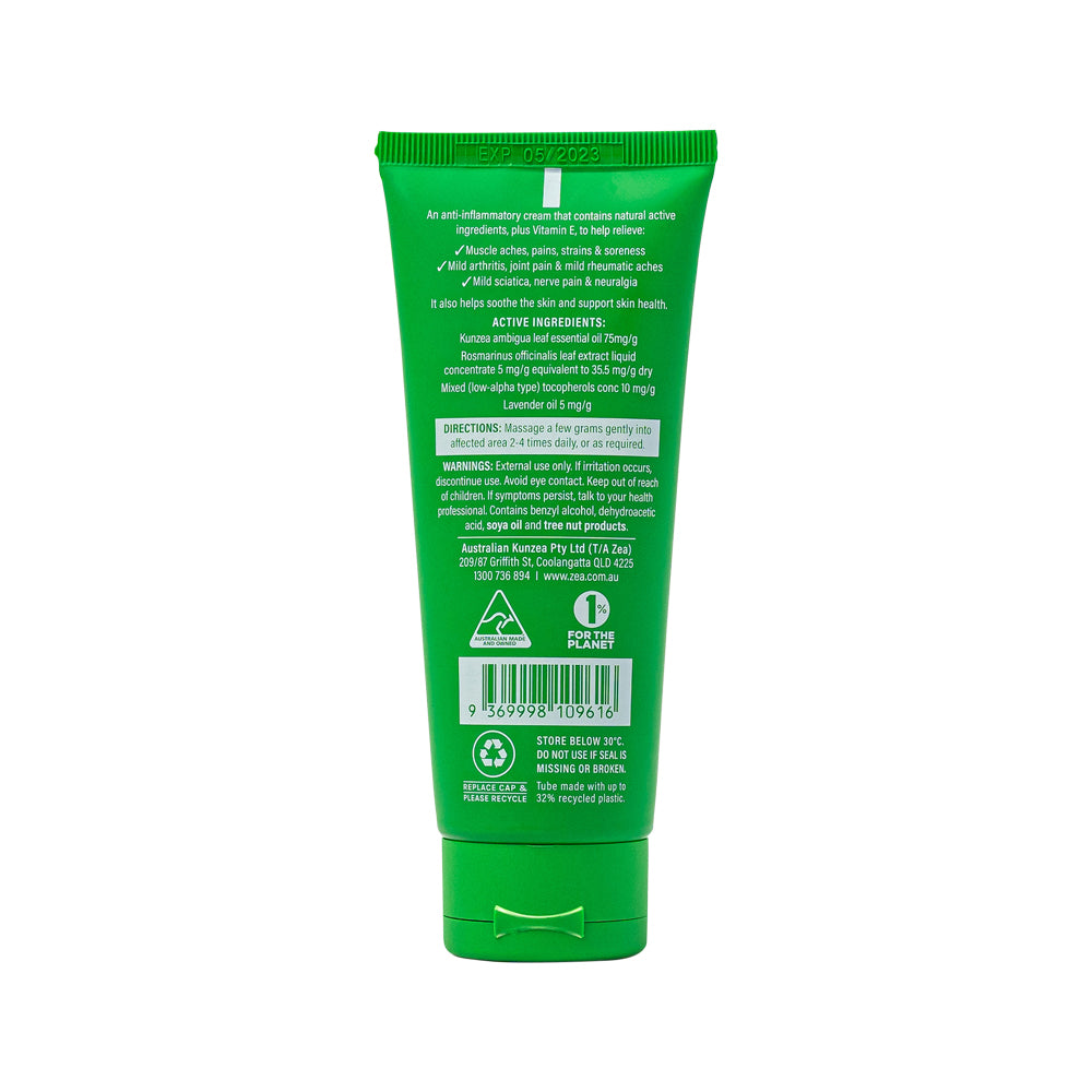 Zea Relief Pain Relief Cream Kunzea 50g