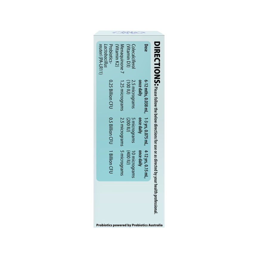 H.blooms Infant Liquid D3 And K2 9.75ml