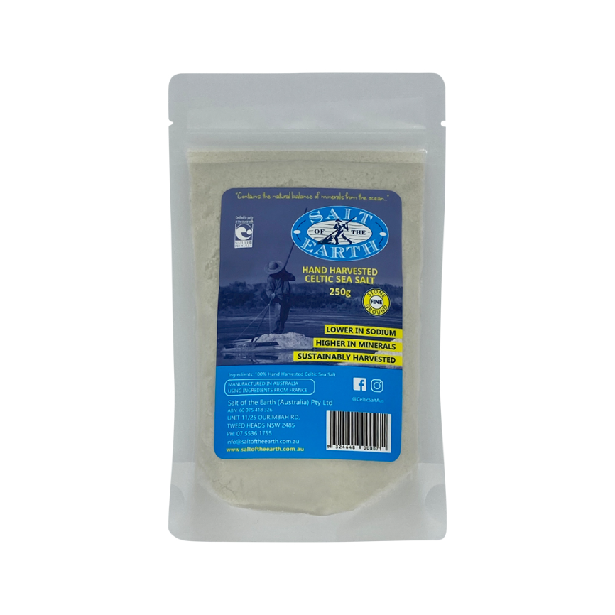 Salt Of The Earth Celtic Sea Salt Fine 250g