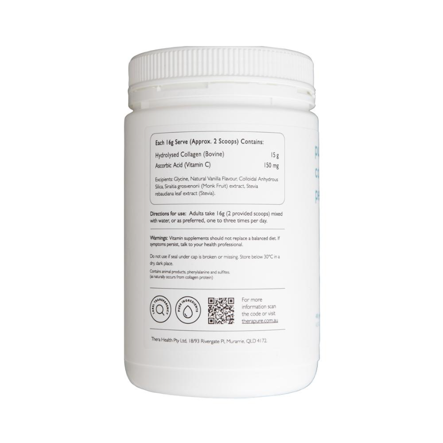 Therapure Pure Collagen Peptides Plus C 480g