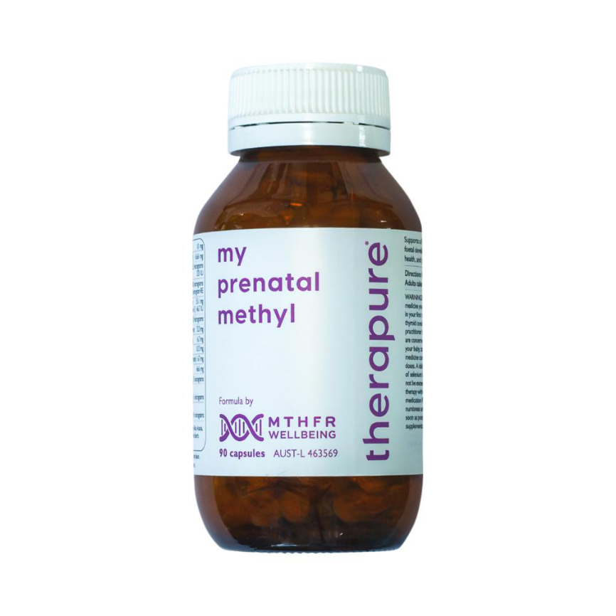 Therapure By Mthfr Wellbeing My Prenatal Methyl 90c