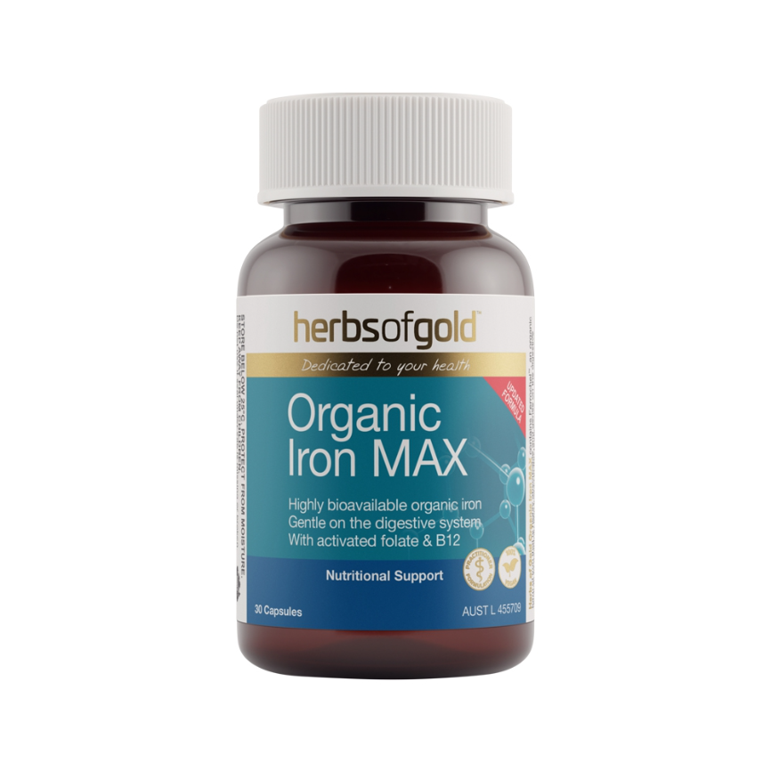 Herbs Of Gold Organic Iron Max 30c