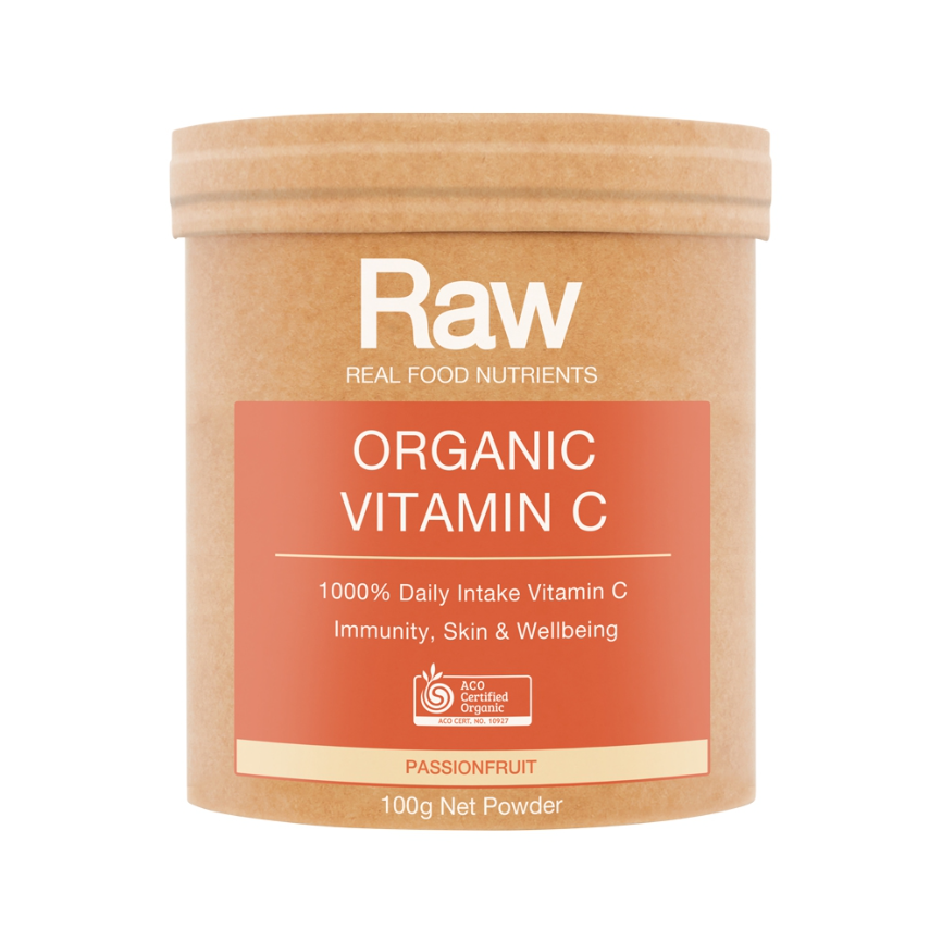 Raw Organic Vitamin C Passionfruit 100g