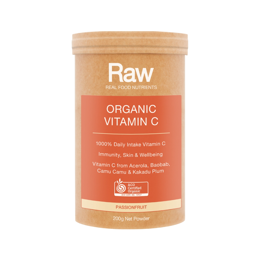 Raw Organic Vitamin C Passionfruit 200g