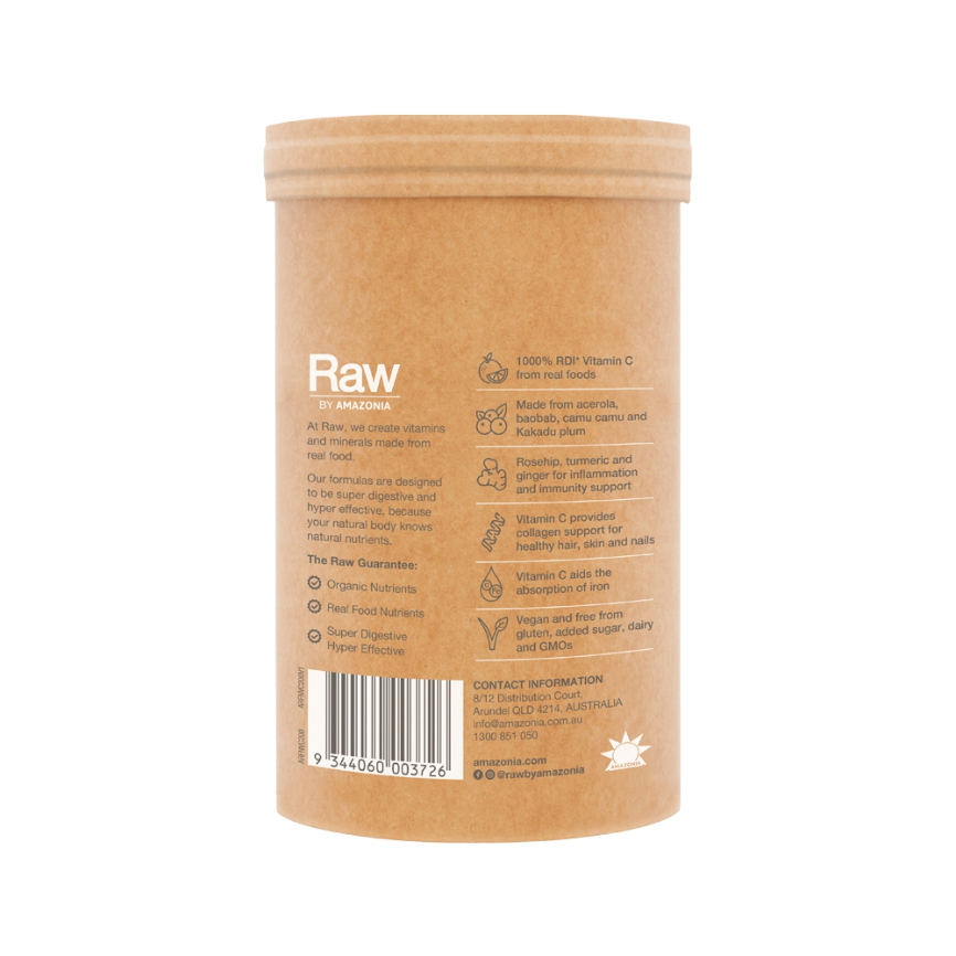 Raw Organic Vitamin C Passionfruit 200g