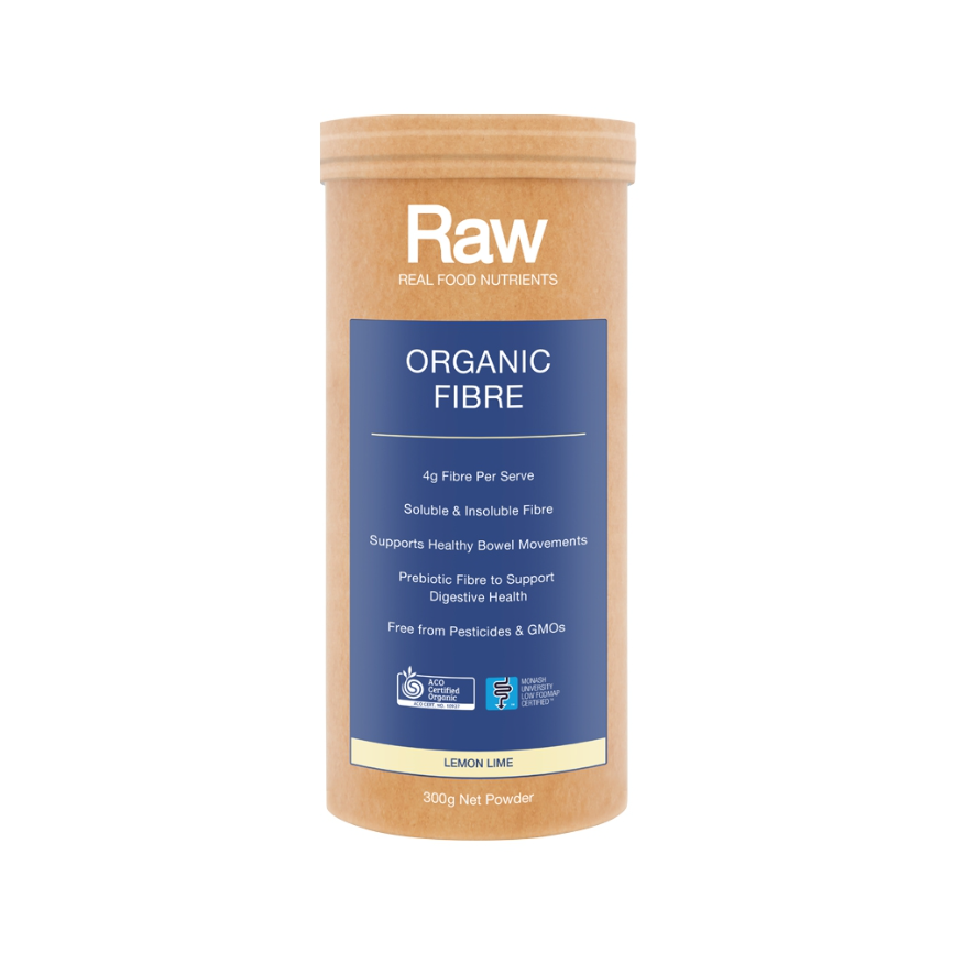 Raw Organic Fibre Lemon Lime 300g