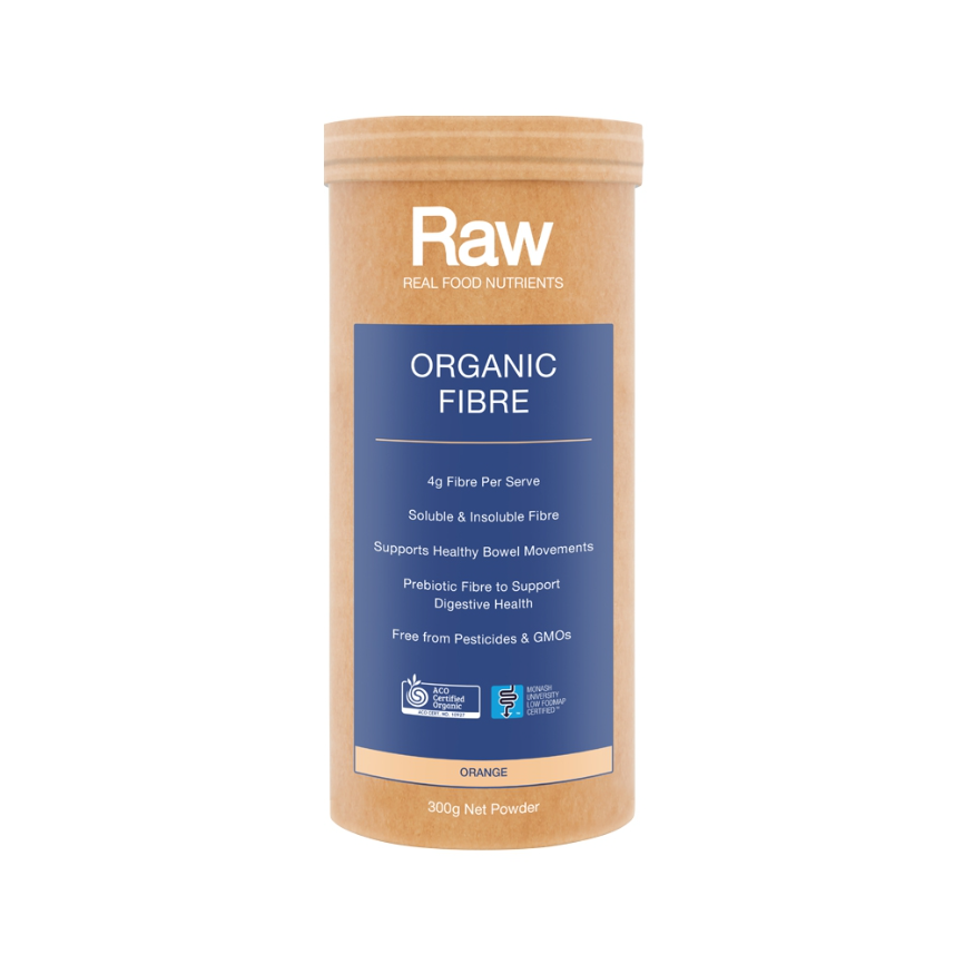Raw Organic Fibre Orange 300g