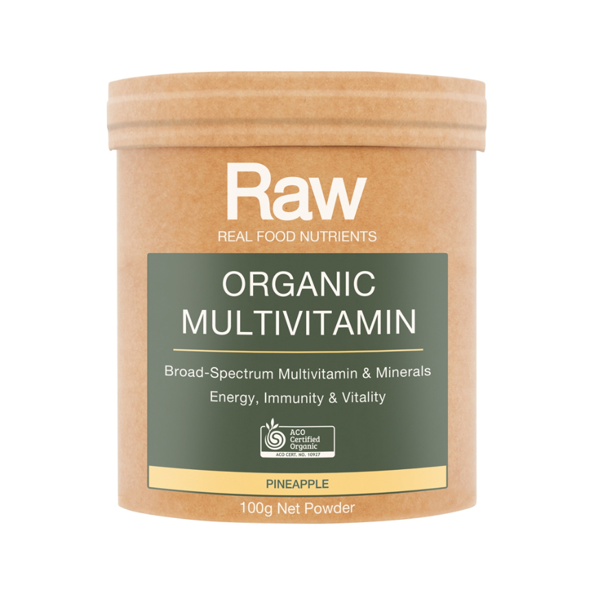 Raw Organic Multivitamin Pineapple 100g
