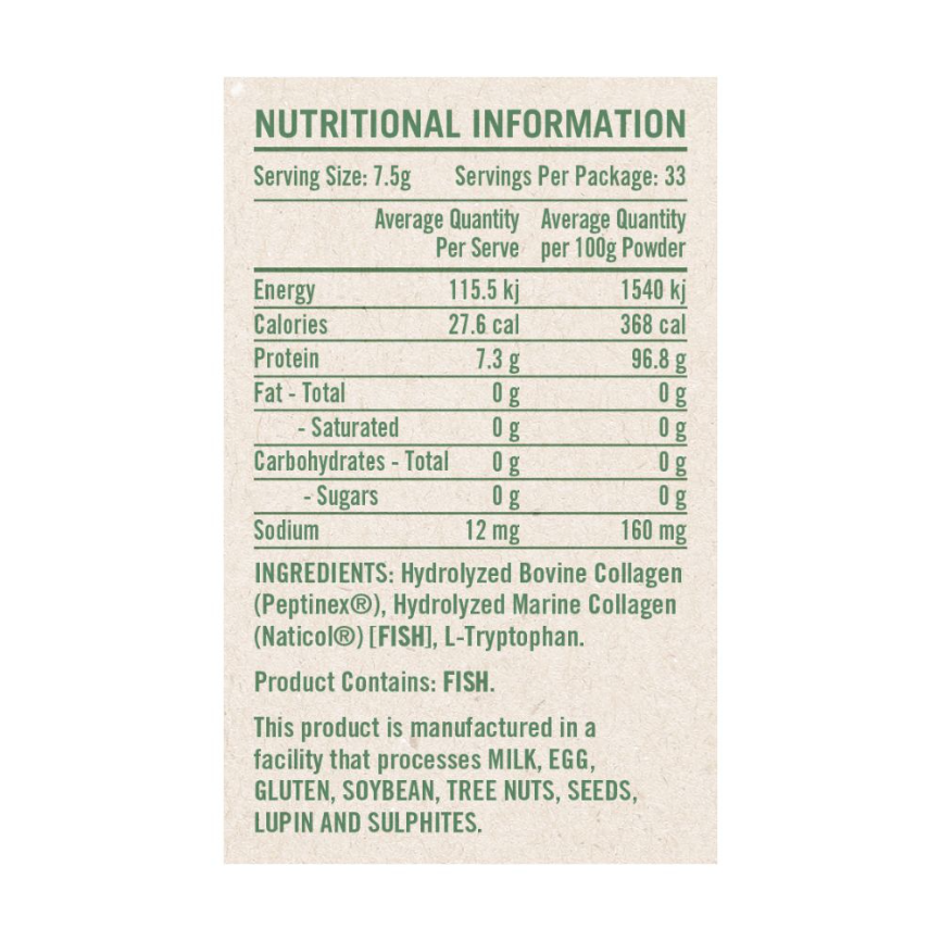 Rapid Supplements Total Collagen Peptides 250g