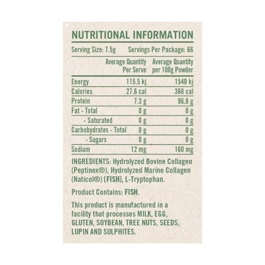 Rapid Supplements Total Collagen Peptides 500g