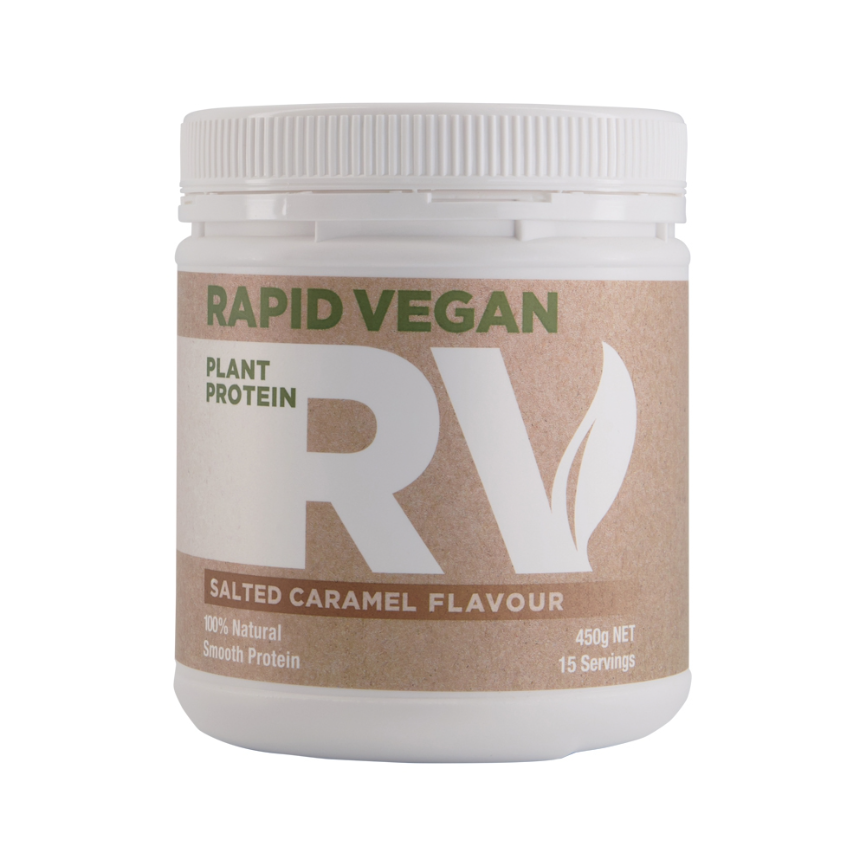 Rapid Vegan Plant Protein Salted Caramel 450g