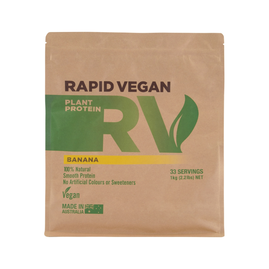Rapid Vegan Plant Protein Banana 1kg