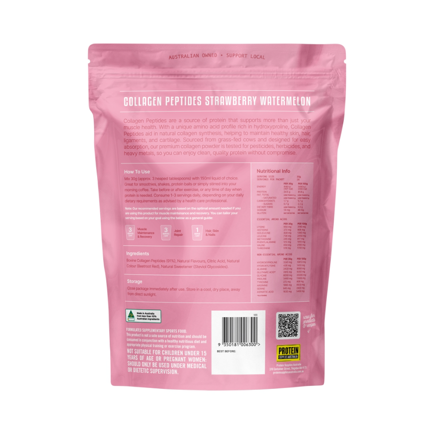 Protein Supplies Collagen Strawberry Watermelon 500g