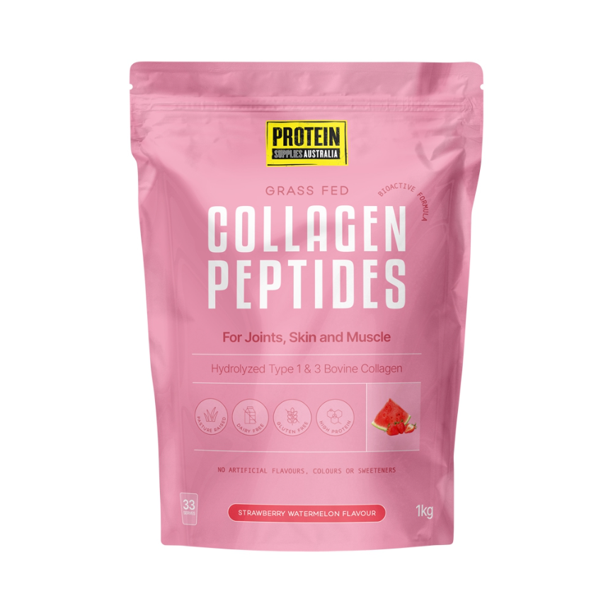 Protein Supplies Collagen Strawberry Watermelon 1kg