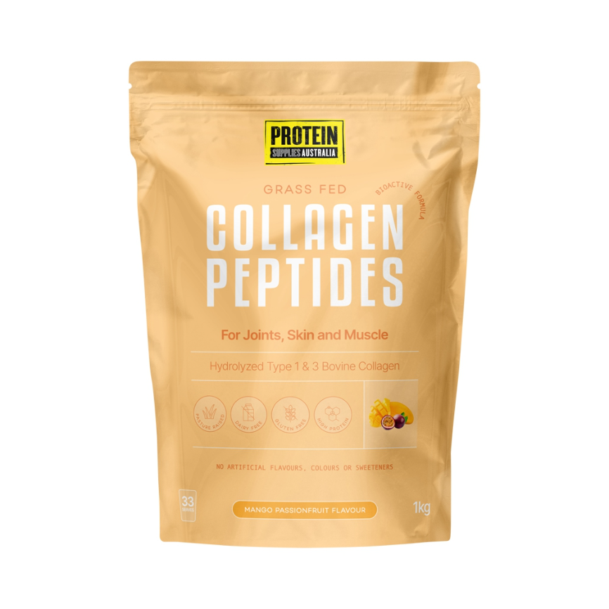 Protein Supplies Collagen Mango Passionfruit 1kg