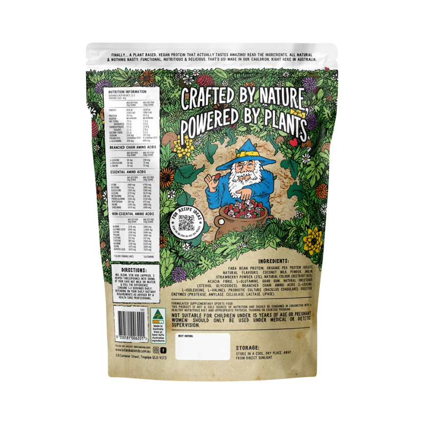 Botanika Blends Plant Protein Strawberries And Cream 500g