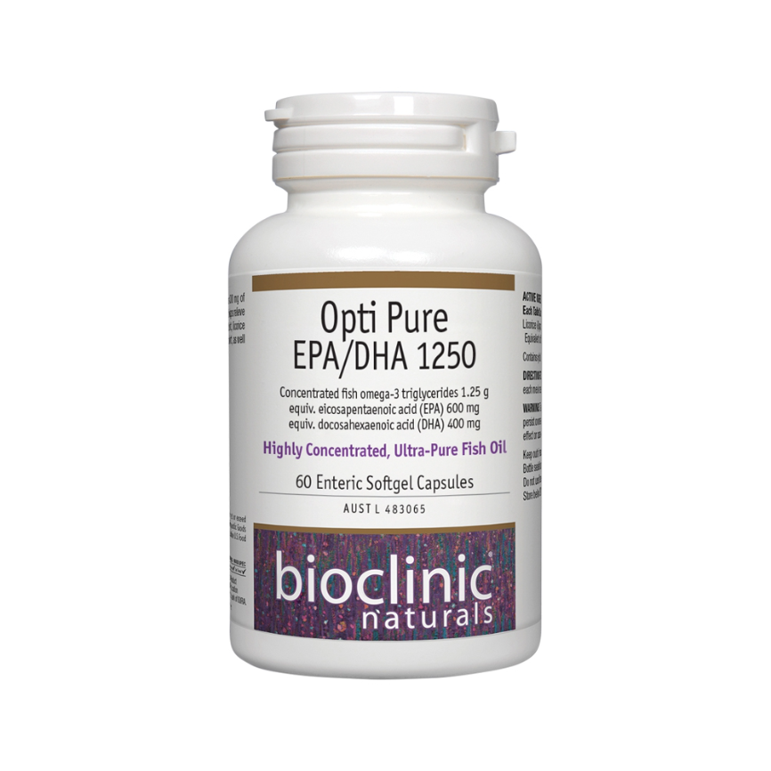 Bioclinic Naturals Opti Pure Epa Dha 1250 60c