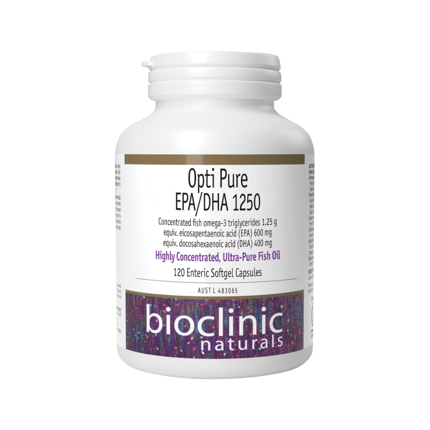 Bioclinic Naturals Opti Pure Epa Dha 1250 120c