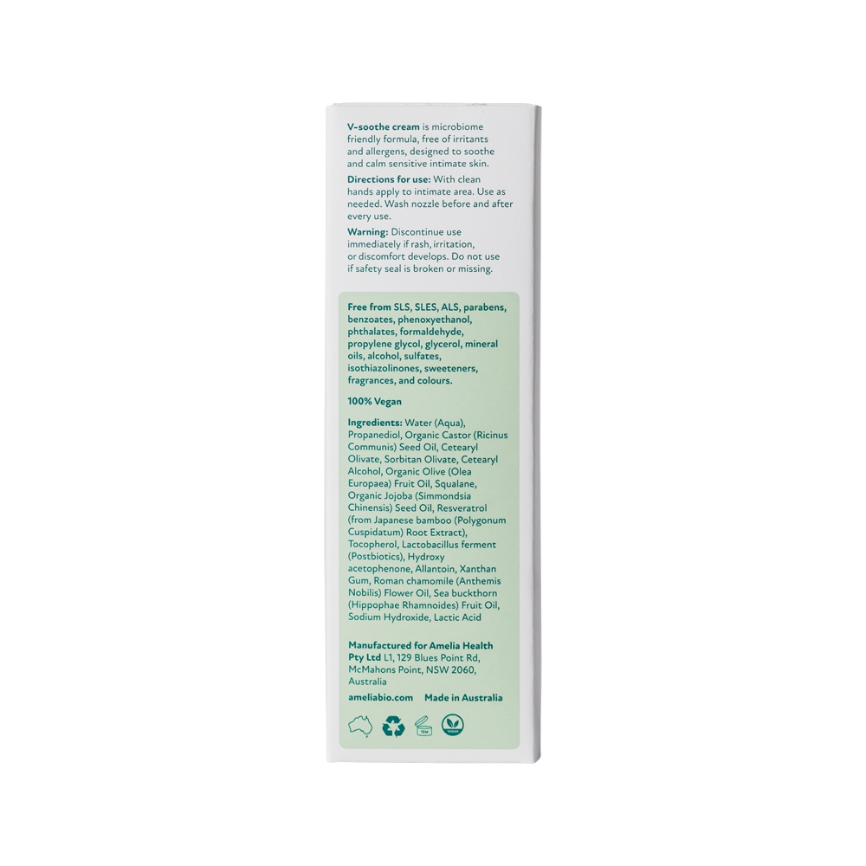 Amelia V Soothe Cream 30ml