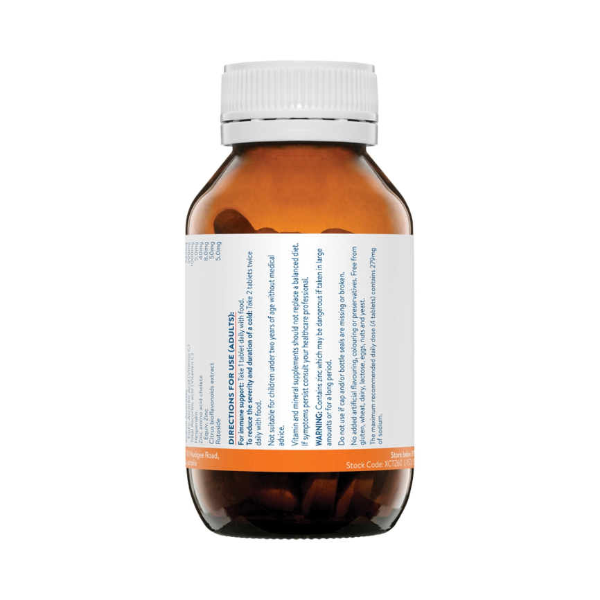 Ethical Nutrients Extra C Plus Zinc 60t