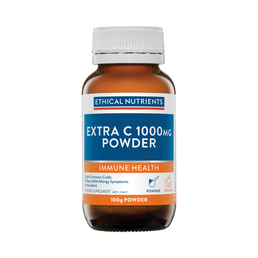 Ethical Nutrients Extra C 1000mg Powder Orange 100g
