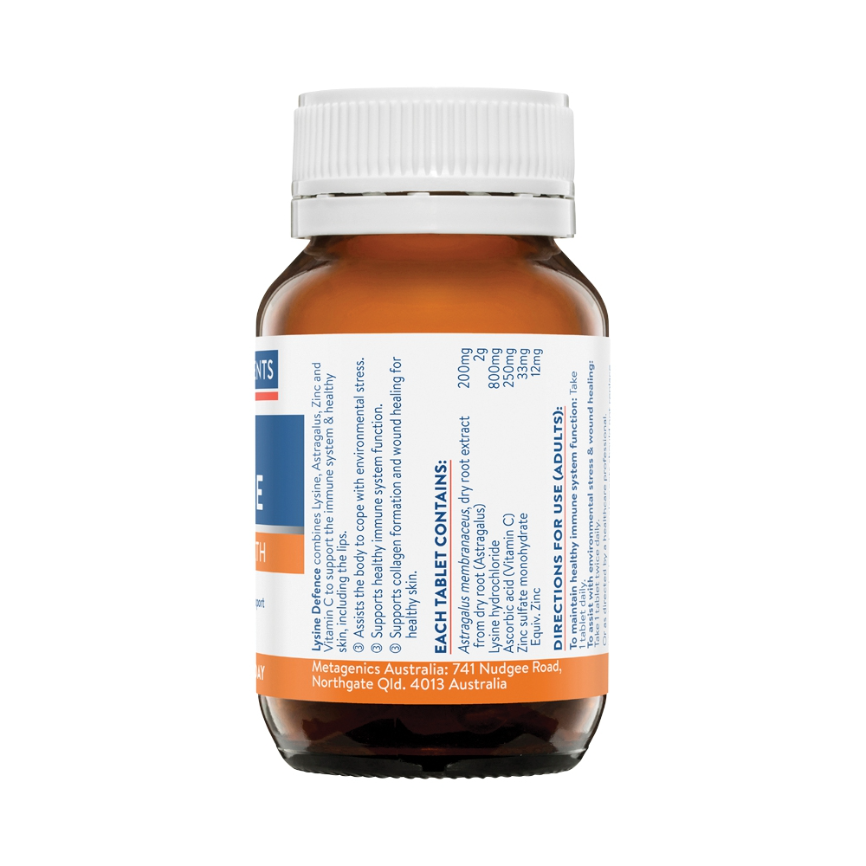 Ethical Nutrients Lysine Defence 30t