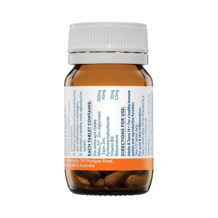Ethical Nutrients Mega Zinc 40mg 60t