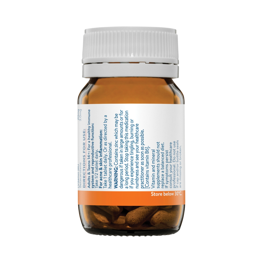 Ethical Nutrients Mega Zinc 40mg 60t