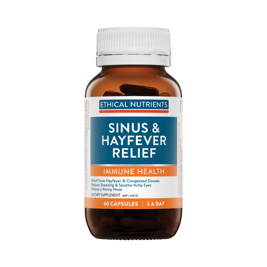 Ethical Nutrients Sinus Hayfever Relief 60c