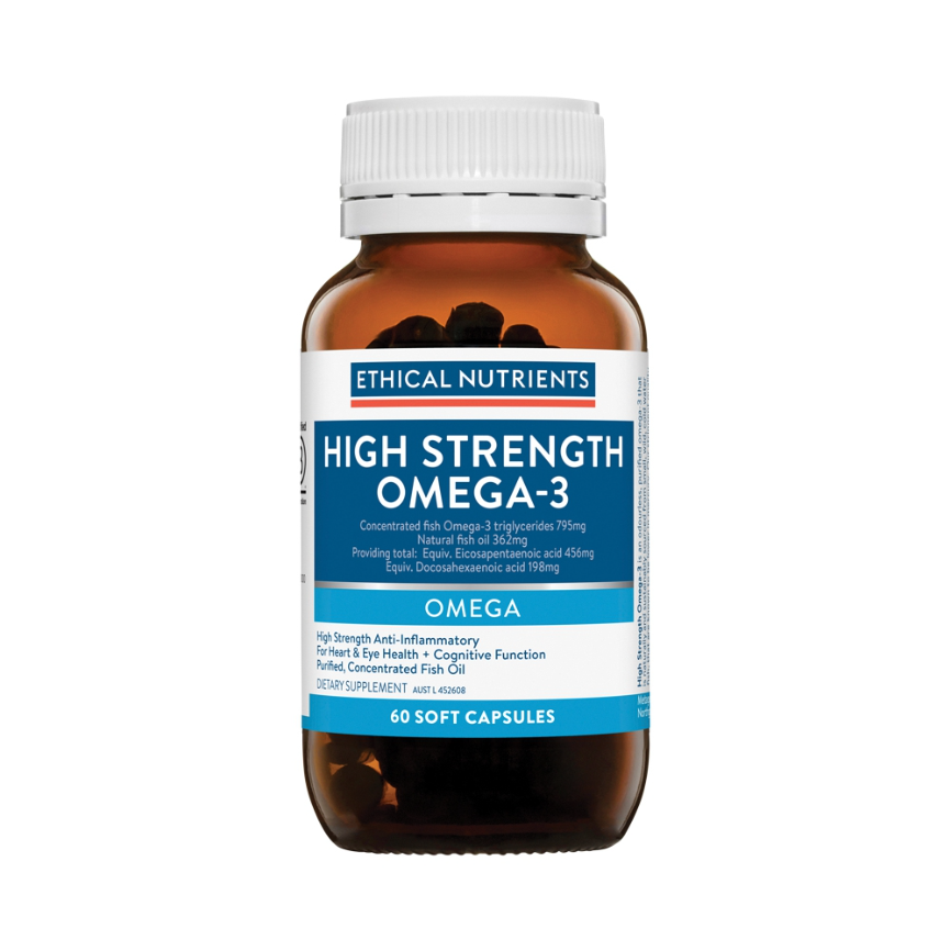 Ethical Nutrients High Strength Omega 3 60c
