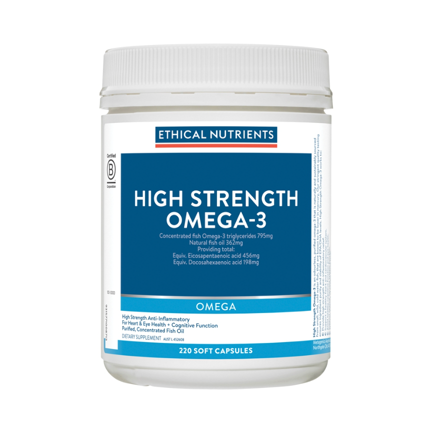 Ethical Nutrients High Strength Omega 3 220c