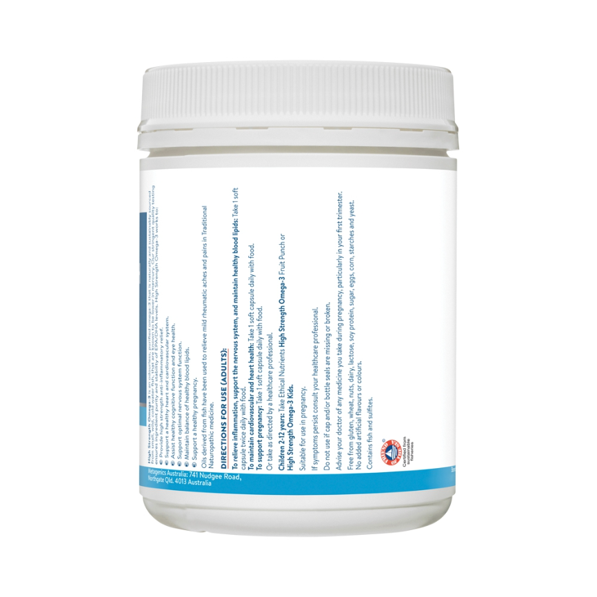 Ethical Nutrients High Strength Omega 3 220c