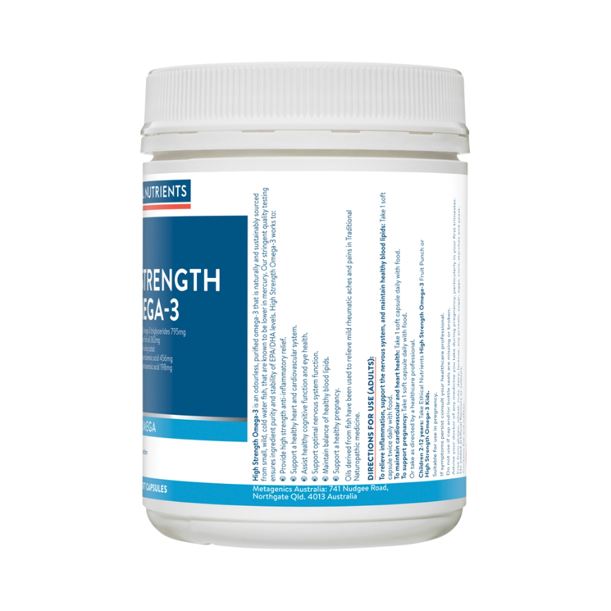 Ethical Nutrients High Strength Omega 3 220c