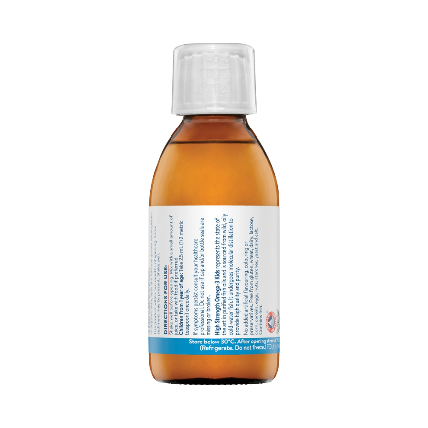 Ethical Nutrients Hgh Strength Omega 3 Kids Orange 90ml