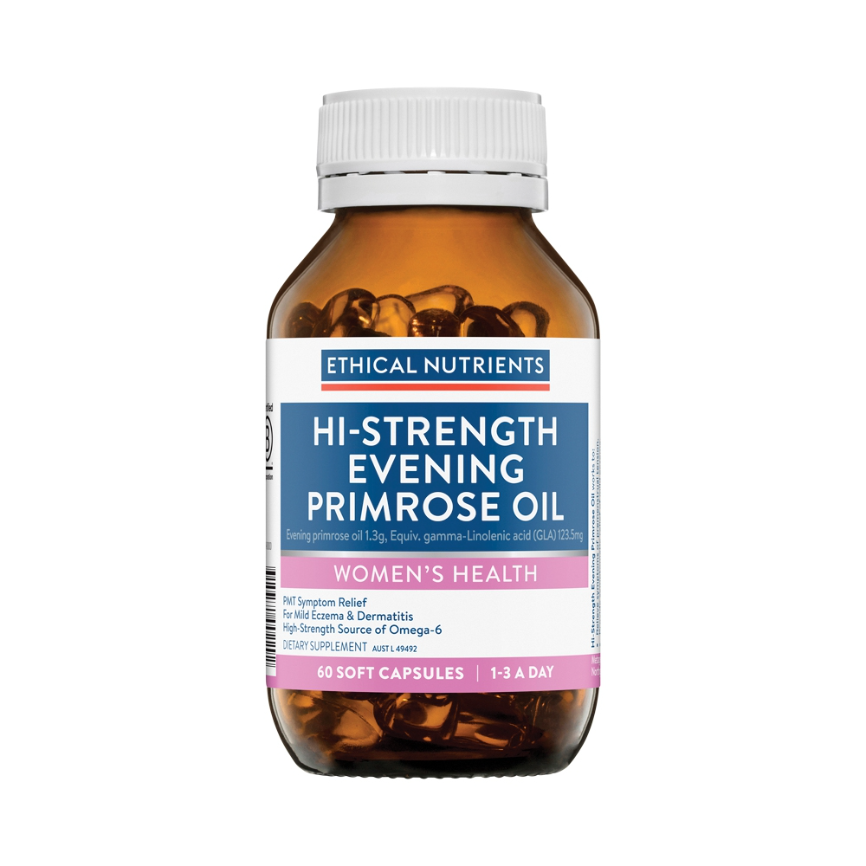 Ethical Nutrients Hi Strength Evening Primrose Oil 60c
