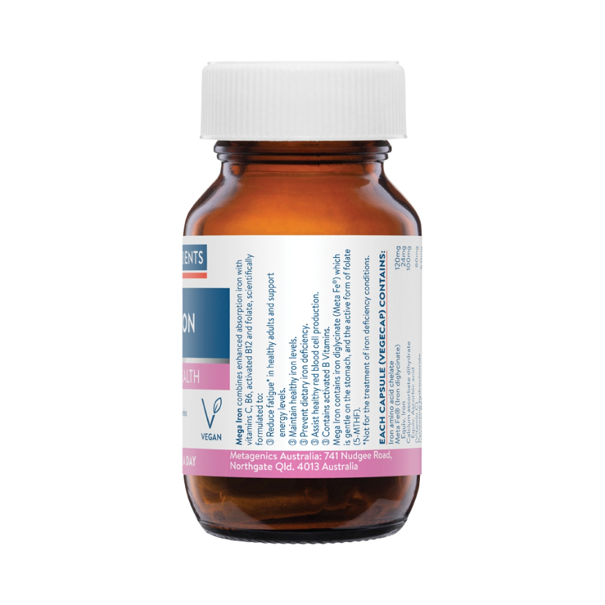 Ethical Nutrients Mega Iron 30c