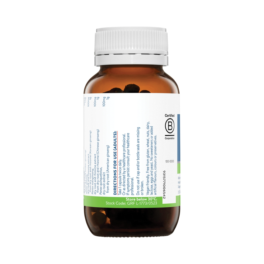 Ethical Nutrients Ginseng 5 Exhaustion Relief 60c