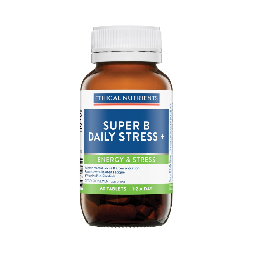Ethical Nutrients Super B Daily Stress Plus 60t