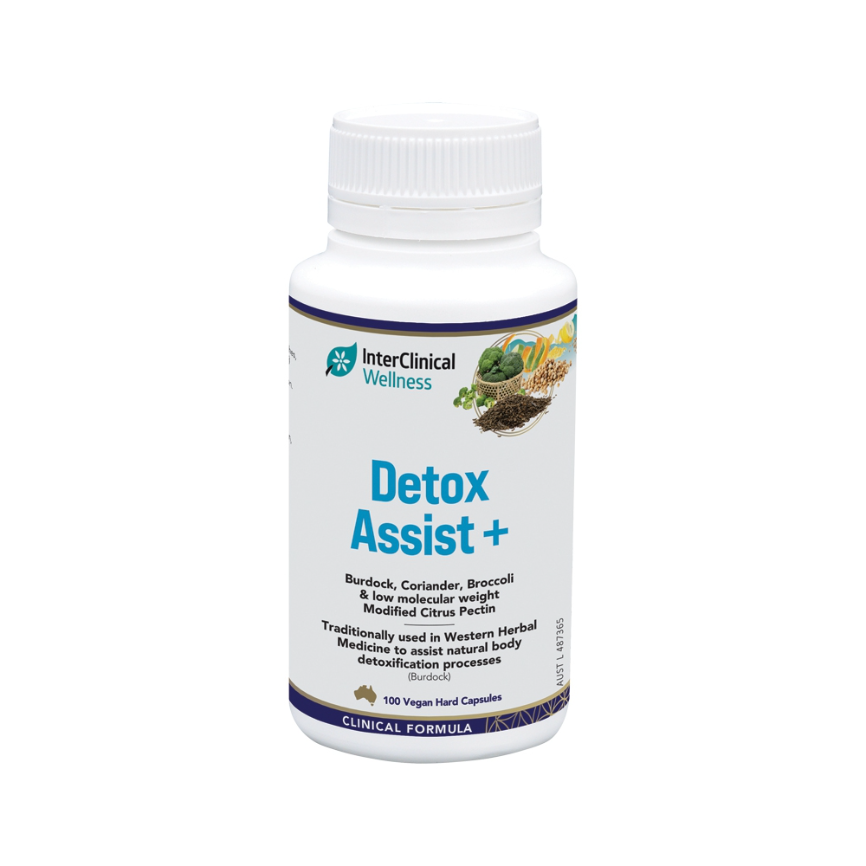 Interclinical Wellness Detox Assist Plus 100vc