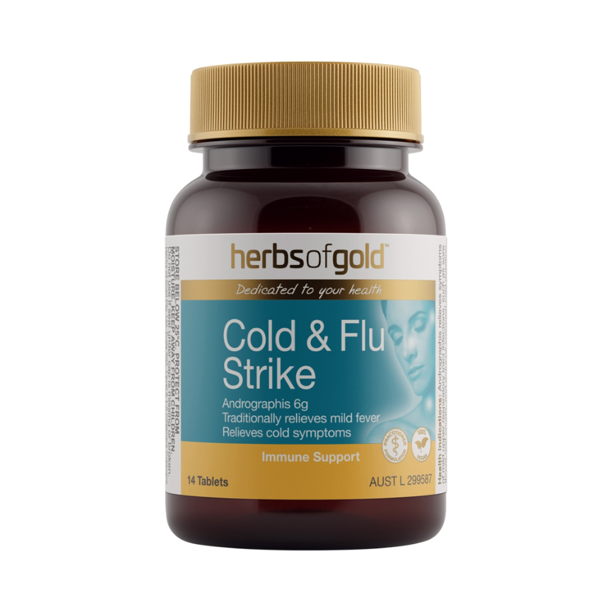 Herbs Of Gold Cold And Flu Strike 14t