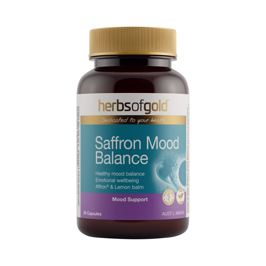 Herbs Of Gold Saffron Mood Balance 60c