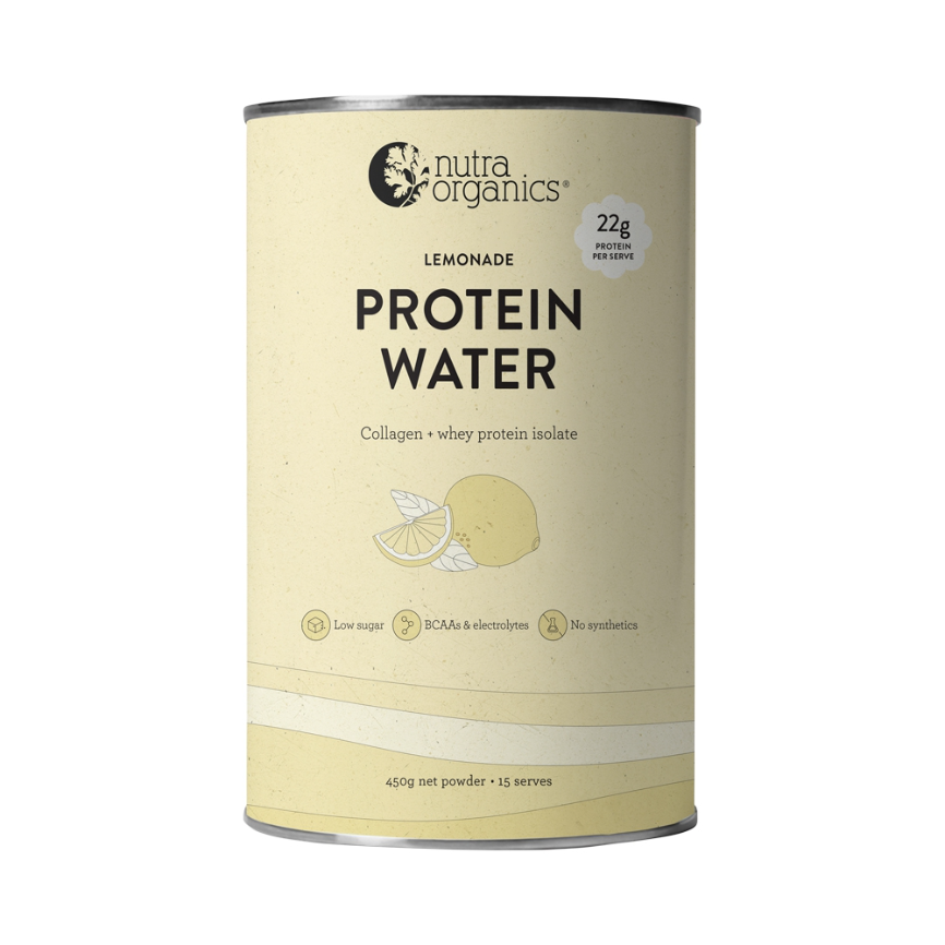 Nutra Org Protein Water Lemonade 450g