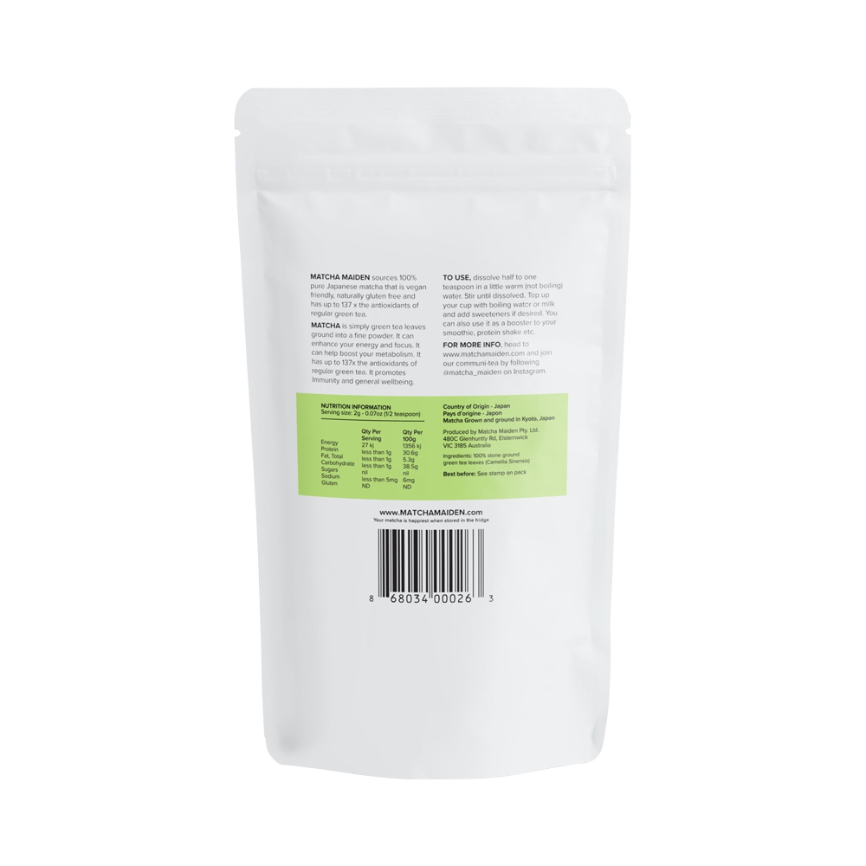 Matcha Maiden Organic Matcha Powder 28.35g
