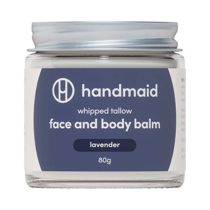 Handmaid Whipped Tallow Face Body Balm Lavender 80g