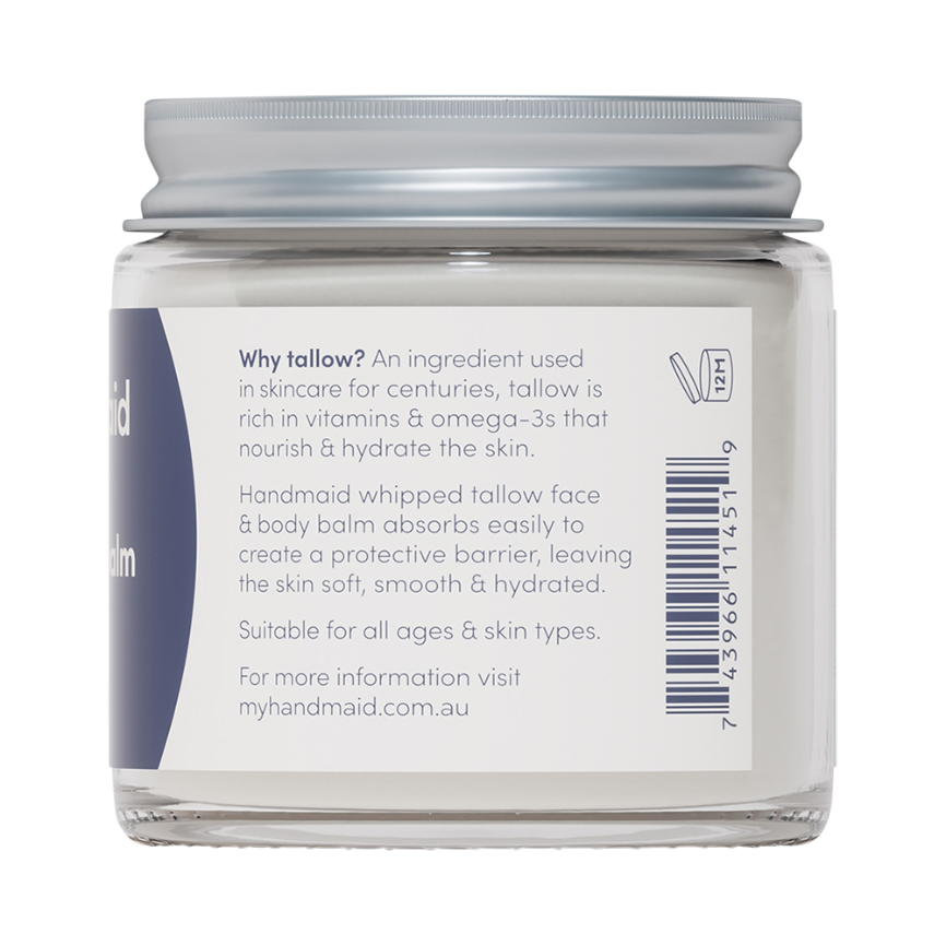 Handmaid Whipped Tallow Face Body Balm Lavender 80g