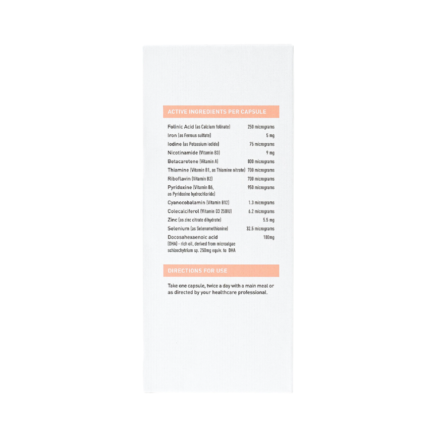 Perdays Pregnancy Key Essentials And Dha 60c