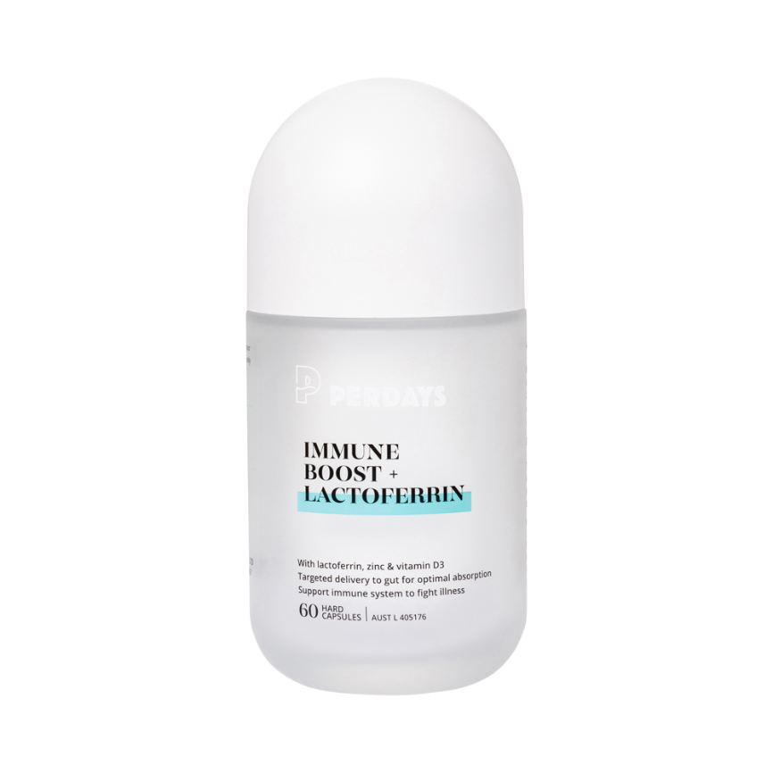 Perdays Immune Boost Plus Lactoferrin 60c